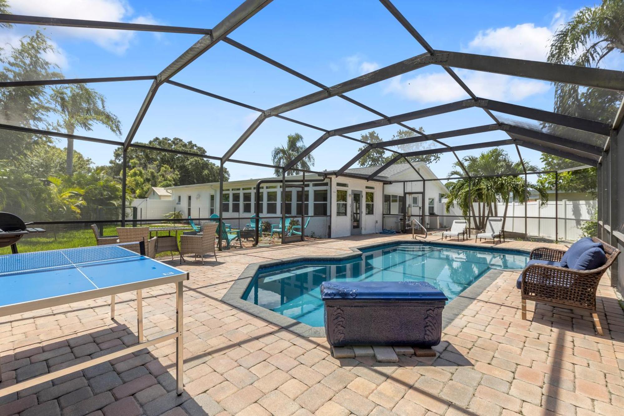 Relaxing Coastal Comfort - Heated Pool Clearwater Eksteriør billede
